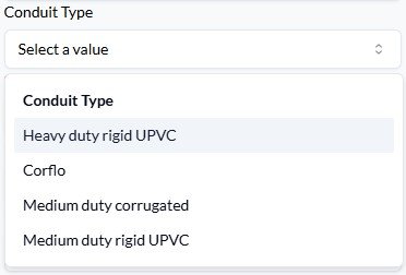 Conduit Type