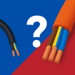 large vs small cables