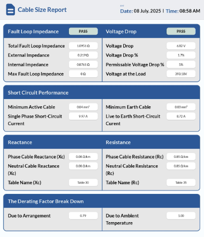 cablehero size report page 2