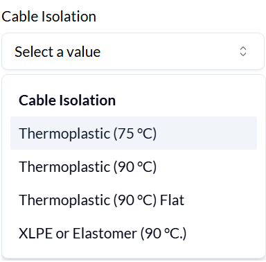 Cable Isolation